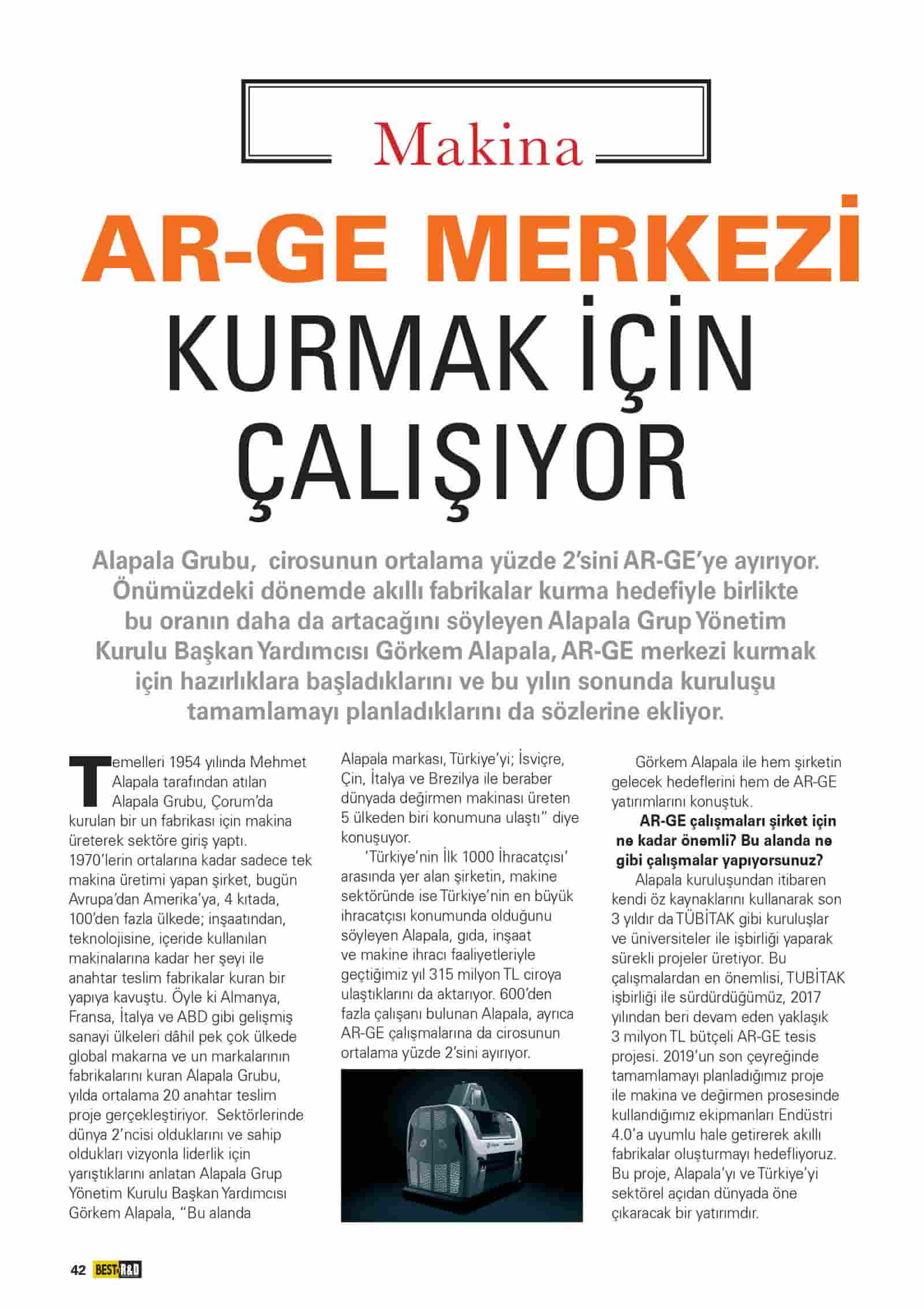 Alapala Grup CEO’su Görkem Alapala’nın Ekonomist Dergisi ile Röportajı